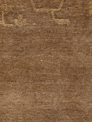 Unnati Hand-knotted Wool & Silk Persian Rug - Beige