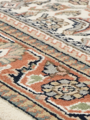 Monique Hand-knotted Wool Persian Rug - Rust
