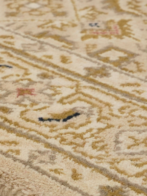 Rebekah Hand-knotted Wool Persian Rug - Beige