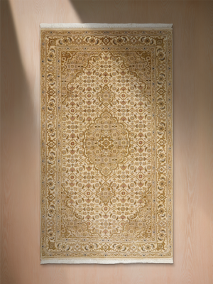 Katrina Hand-knotted Wool Persian Rug - Beige