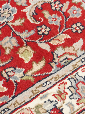 Jenny Hand-knotted Wool Persian Rug - Red