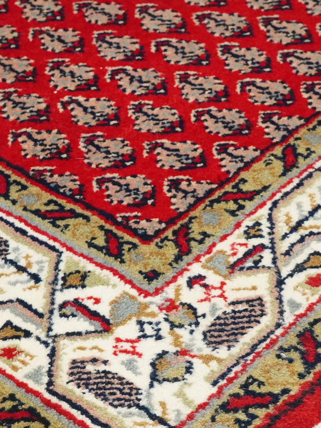 Humayra handgeknüpfter Wollteppich