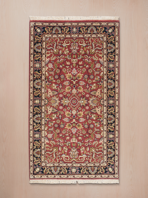 Susan Hand-knotted Wool Persian Rug - Red