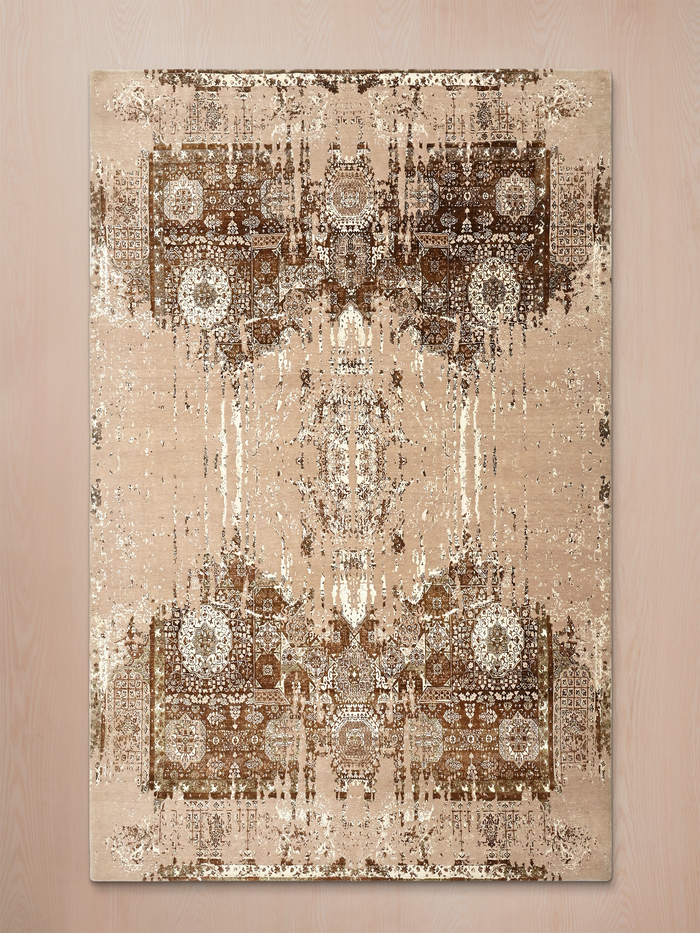 Becca Hand-knotted Bamboo Silk & Wool Rug