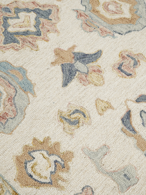 Skye Hand-tufted Wool Persian Rug - Ivory