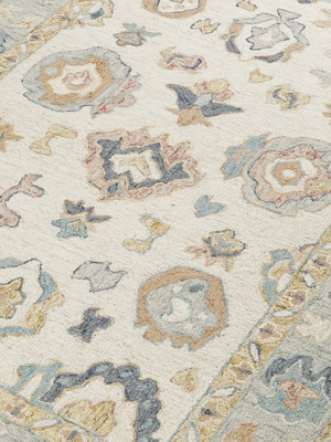Skye Hand-tufted Wool Persian Rug - Ivory
