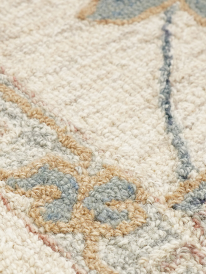 Abi Hand-tufted Wool Persian Rug - Ivory