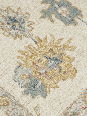 Abi Hand-tufted Wool Persian Rug - Ivory