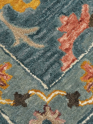 Montana Hand-tufted Wool Persian Rug - Blue