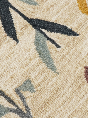 Pamela Hand-tufted Wool Floral Rug - Beige