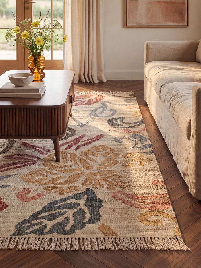 Fiore Hand-woven Jute Rug