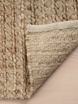 Sutton handgewebter Woll-Jute-Teppich